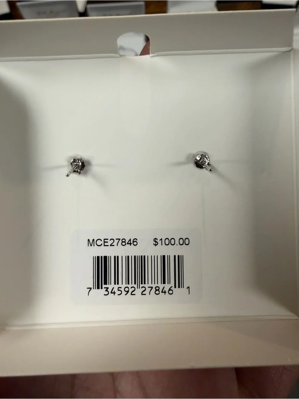 Macy's Sterling Silver Blue Spinel Drop Earrings